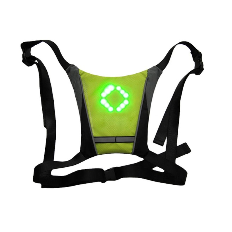 เสื้อกั๊กนิรภัยพร้อมไฟเลี้ยวแบ - Running Visibility Gear บทวิจารณ์และราคา