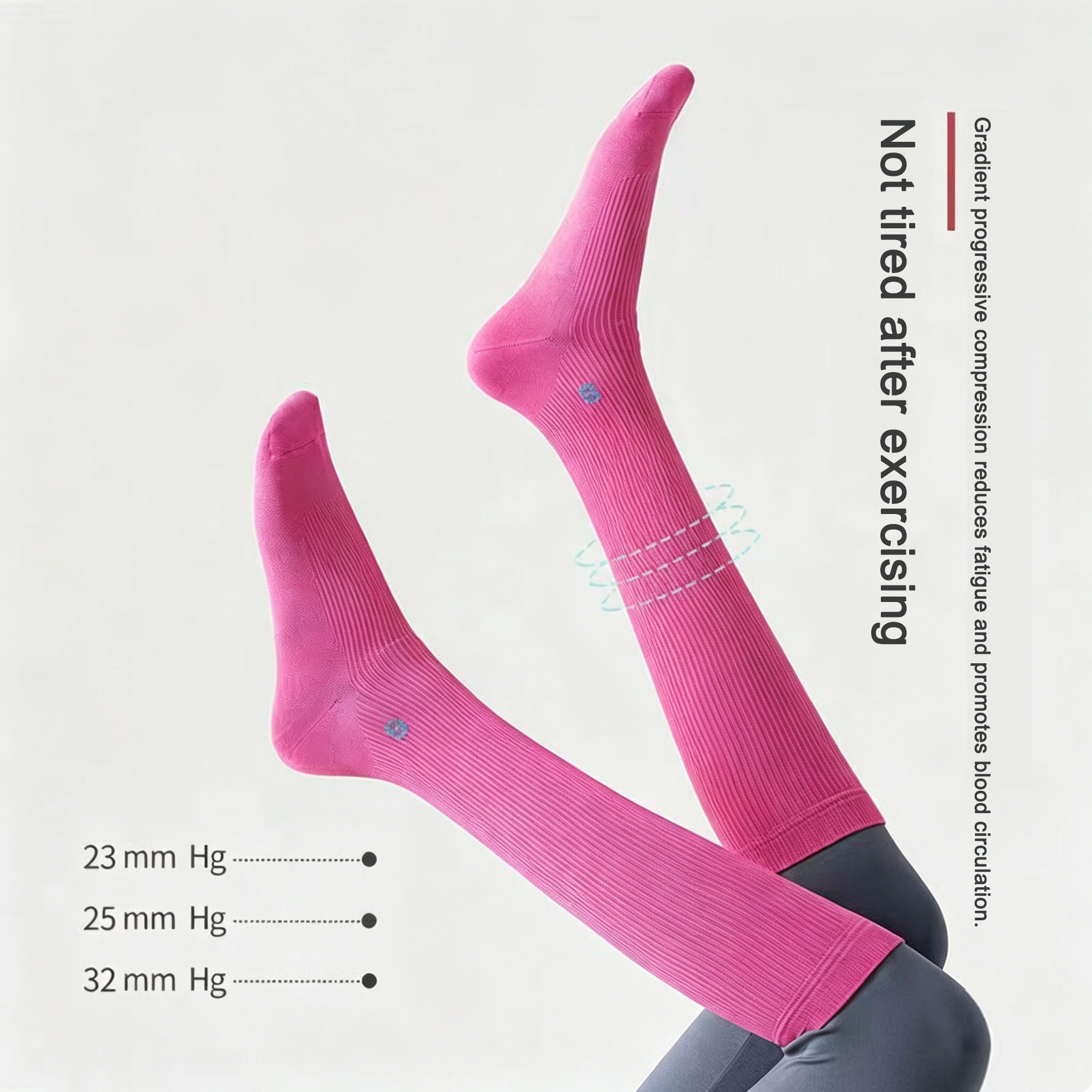 ถุงเท้ากีฬาแบบมีแรงกดกระชับสำห - Compression Calf Sleeve บทวิจารณ์และราคา