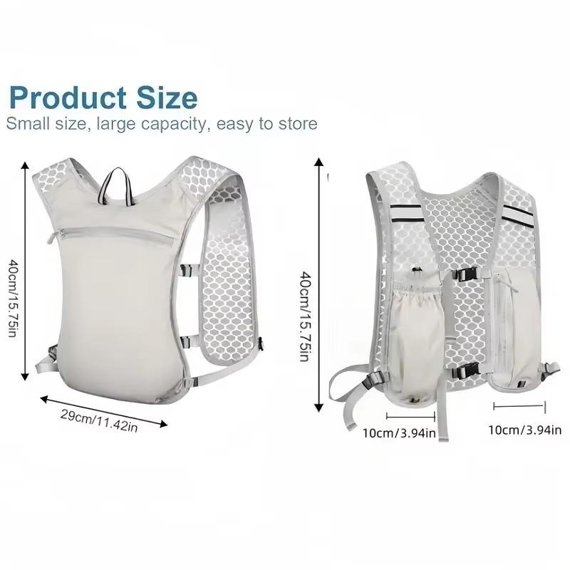 เสื้อกั๊กสะท้อนแสงน้ำหนักเบาสำ - Reflective Running Gear Vest บทวิจารณ์และราคา