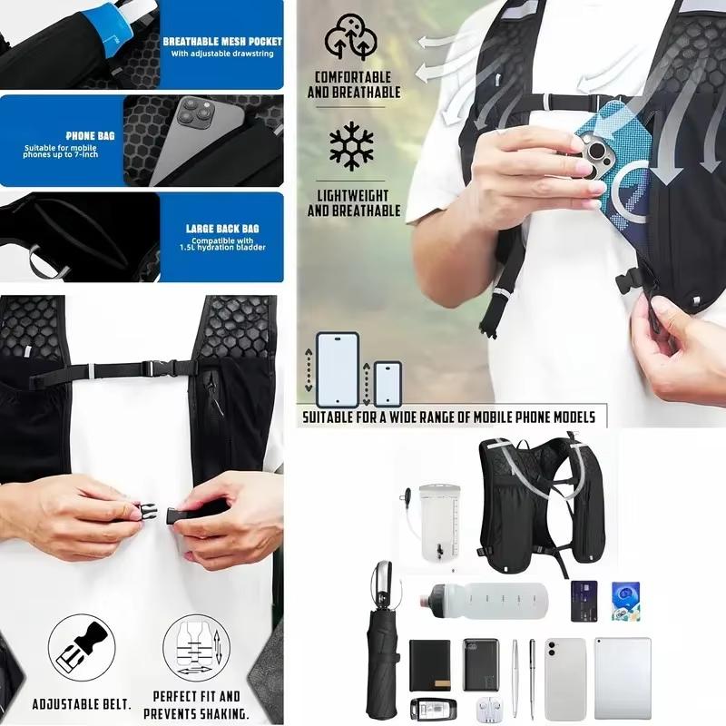 เสื้อกั๊กสะท้อนแสงน้ำหนักเบาสำ - Reflective Running Gear Vest บทวิจารณ์และราคา