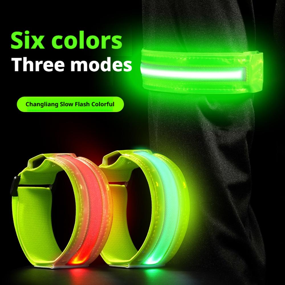 สายรัดแขนสะท้อนแสง LED สายรัดน - Running Visibility Gear บทวิจารณ์และราคา