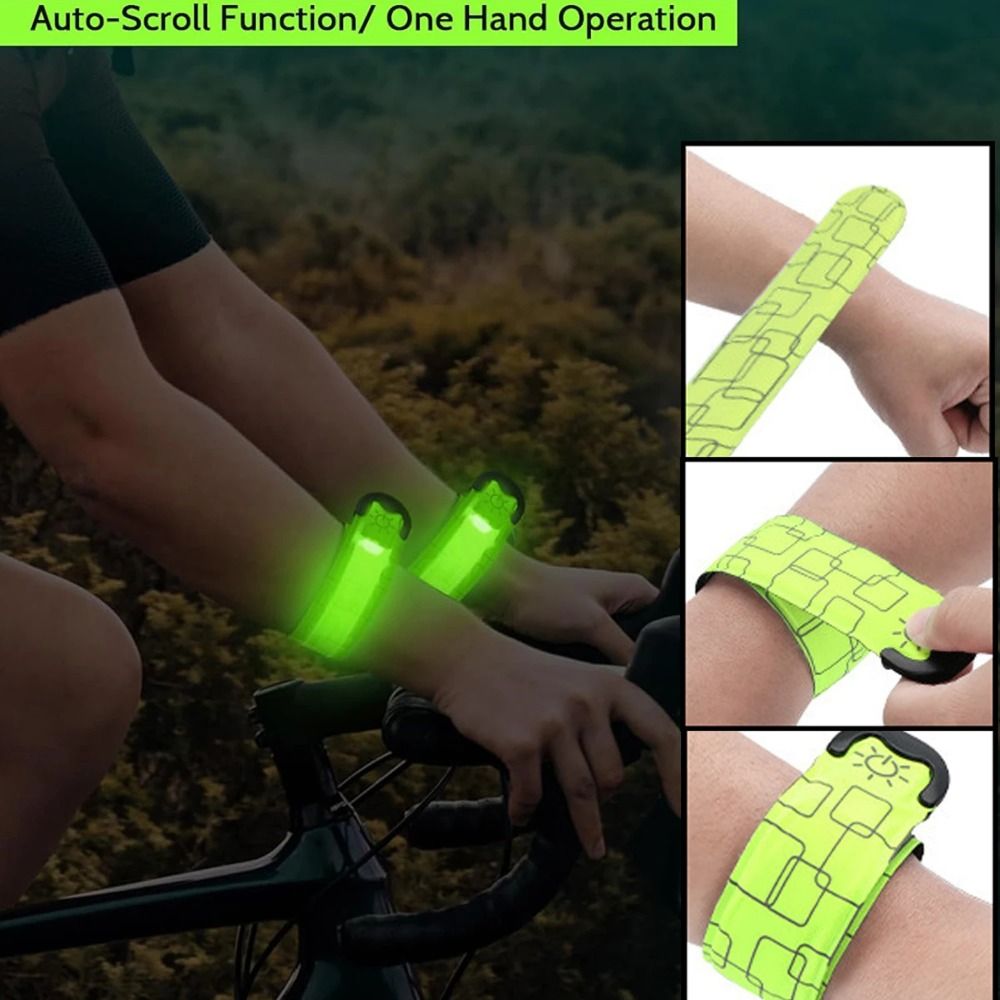 สายรัดแขนสำหรับวิ่งกลางคืนแบบแ - Running Visibility Gear บทวิจารณ์และราคา