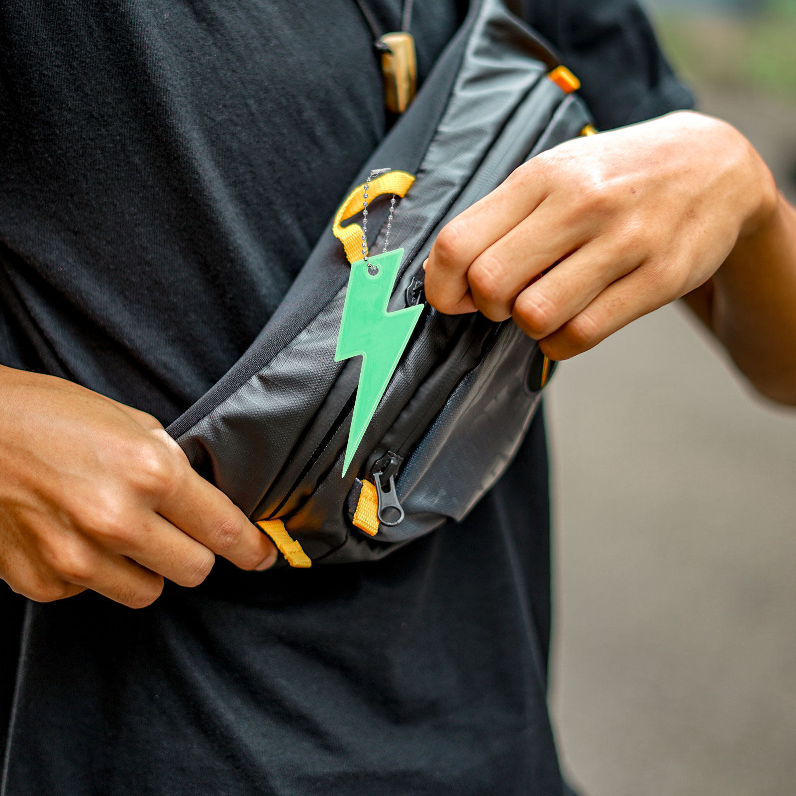 พวงกุญแจสะท้อนแสง 13 ชิ้น สำหร - Running Visibility Gear บทวิจารณ์และราคา