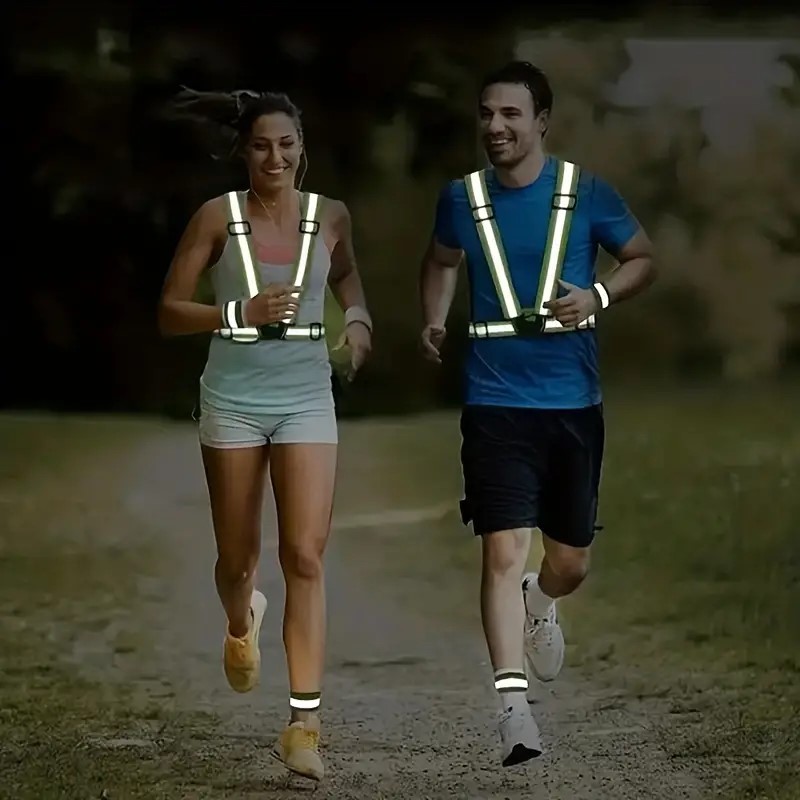 เสื้อกั๊กสะท้อนแสงสำหรับวิ่ง ค - Running Visibility Gear บทวิจารณ์และราคา