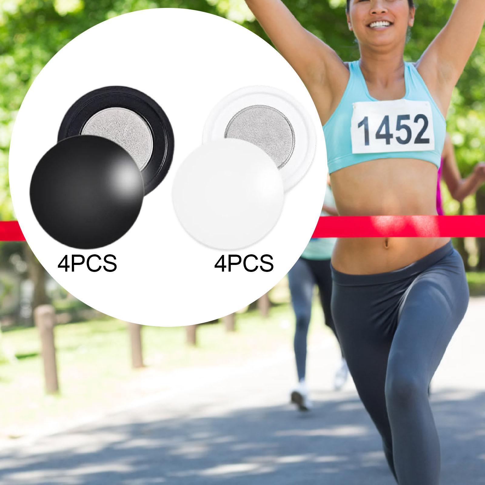 4 คู่ Magnetic Race Bib คลิปวิ - Running Gear Satisfy บทวิจารณ์และราคา