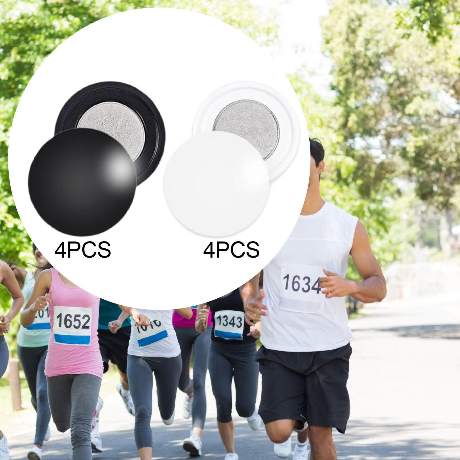 4 คู่ Magnetic Race Bib คลิปวิ - Running Gear Satisfy บทวิจารณ์และราคา