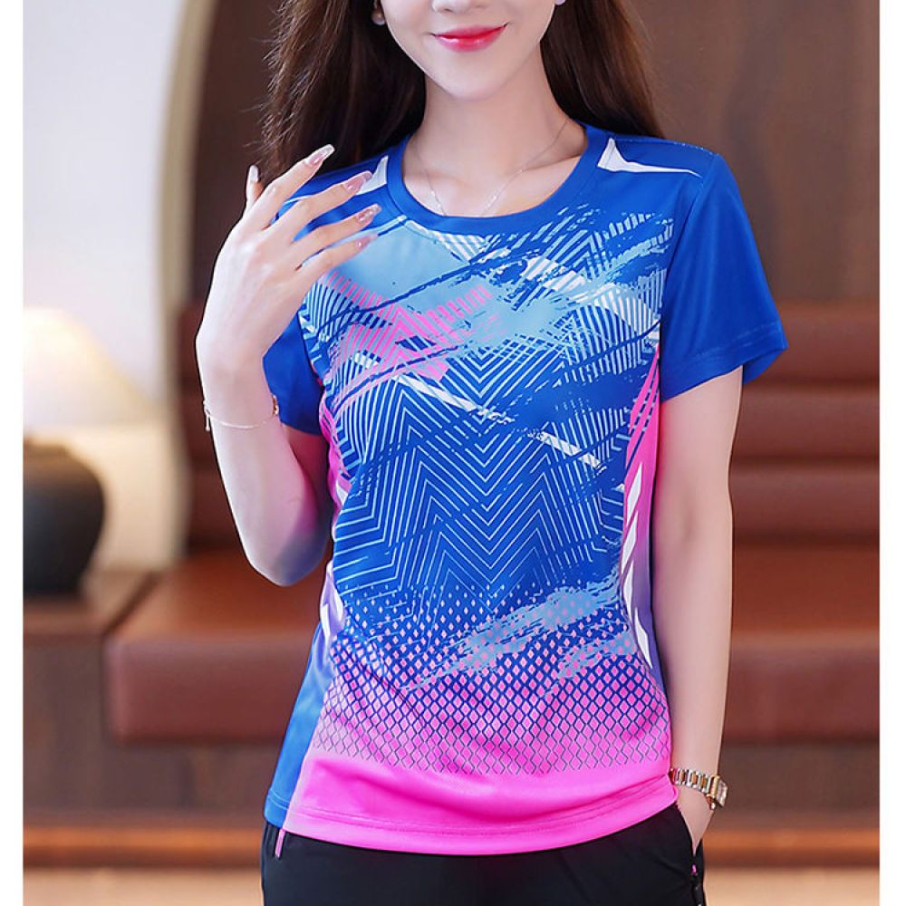 เสื้อยืดแขนสั้นผู้หญิง แห้งเร็ - Running Gear Plus Size บทวิจารณ์และราคา