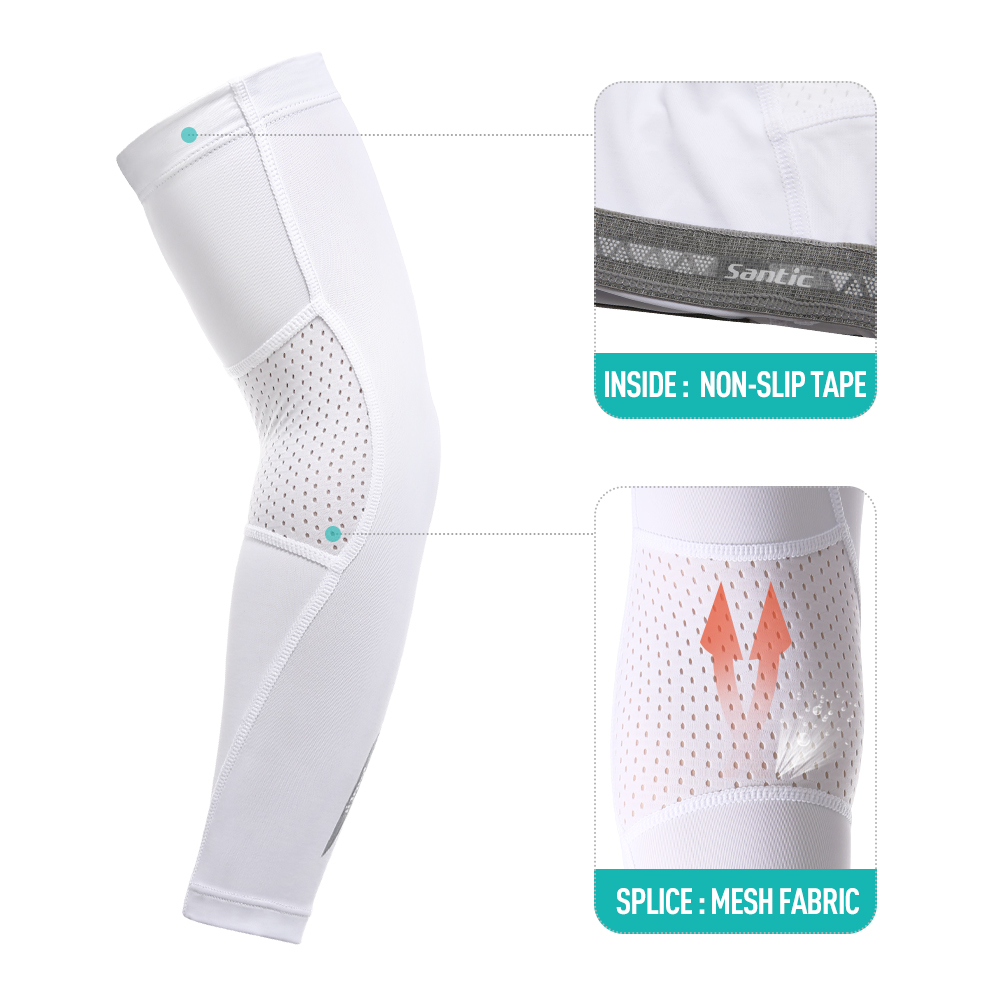 Santic กีฬาแขนบีบอัดแขนฤดูร้อน - Running Gear Satisfy บทวิจารณ์และราคา