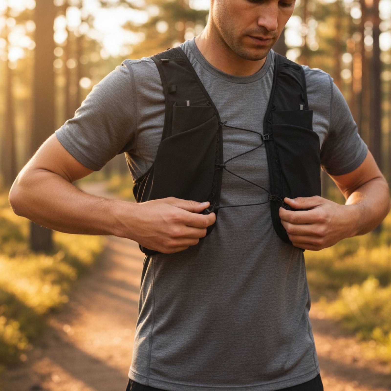 เสื้อกั๊กวิ่งน้ำหนักเบา เสื้อก - Reflective Running Gear Vest บทวิจารณ์และราคา