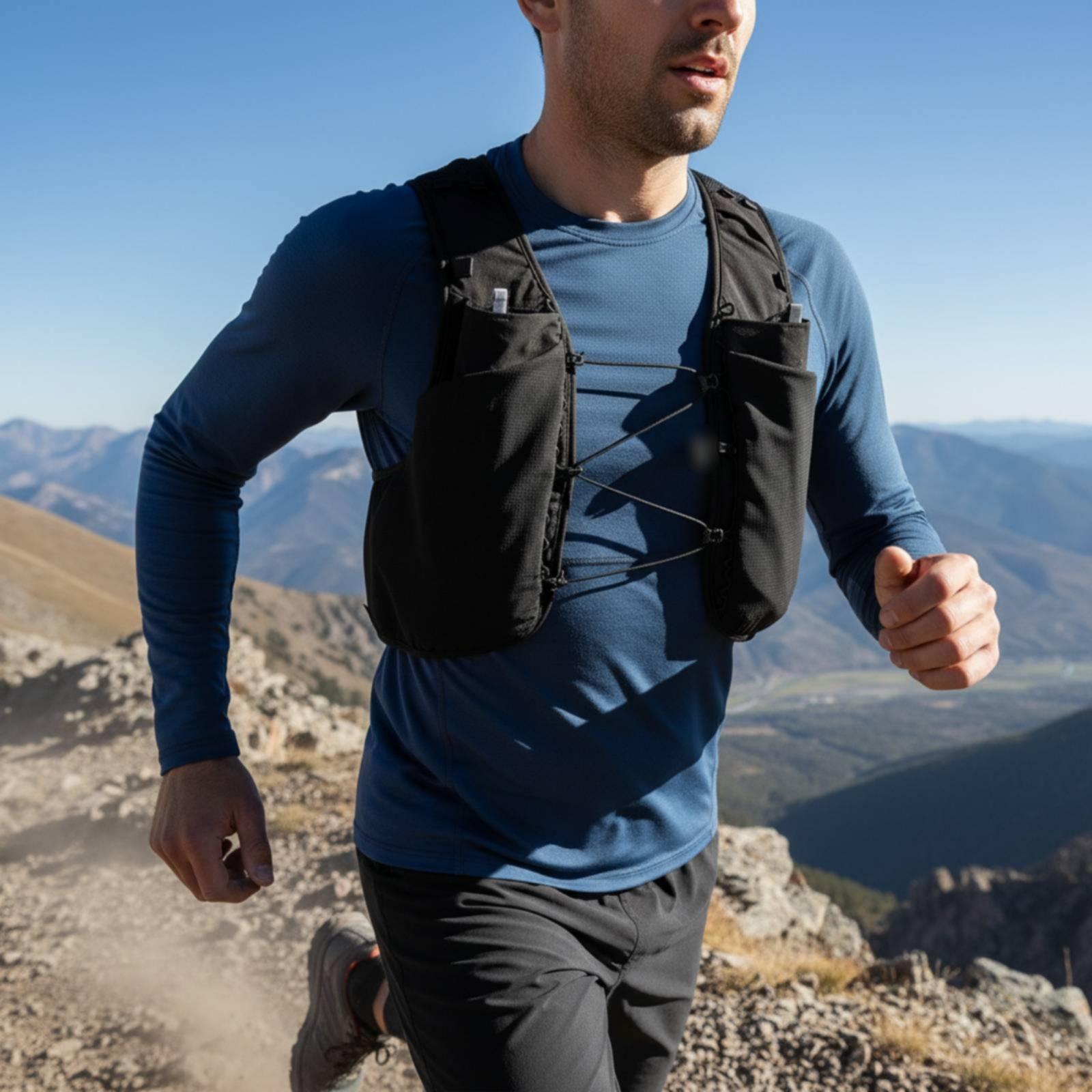 เสื้อกั๊กวิ่งแห้งเร็ว ทรงเข้าร - Running Gear Satisfy บทวิจารณ์และราคา