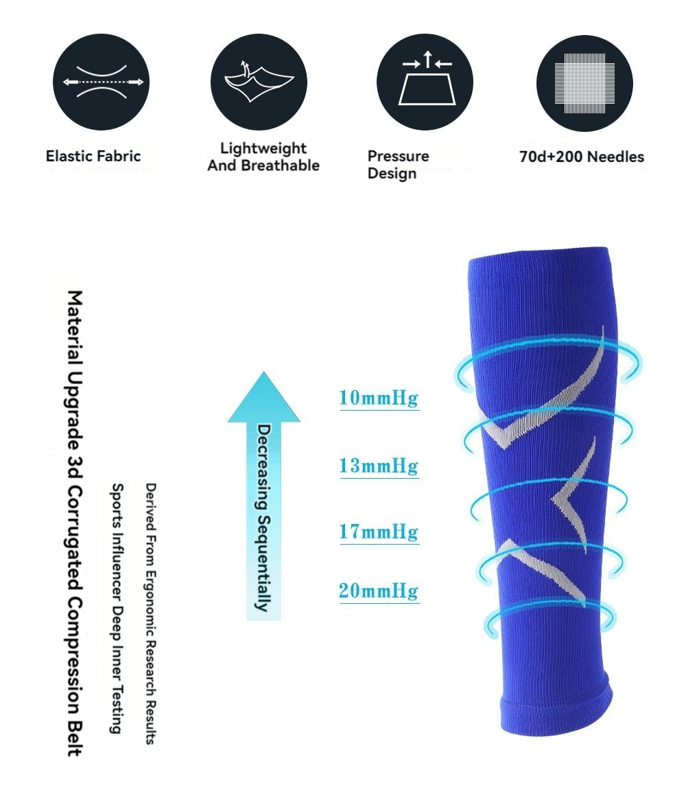 1คู่ครอบคลุมขากีฬาสำหรับทุกเพศ - Compression Calf Sleeve บทวิจารณ์และราคา