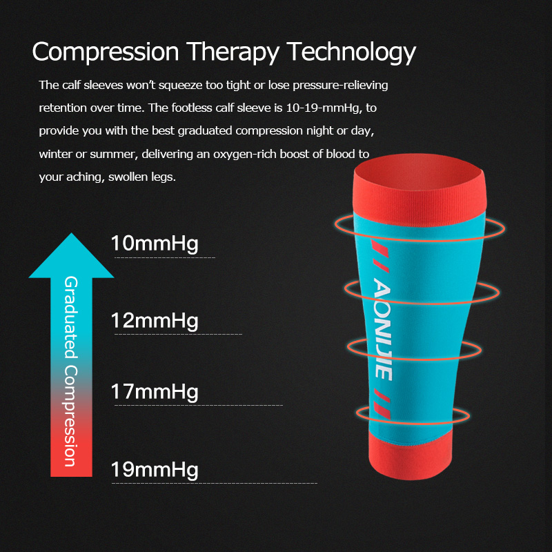 AONIJIE E4405 ถักการบีบอัดขาลู - Compression Calf Sleeve บทวิจารณ์และราคา