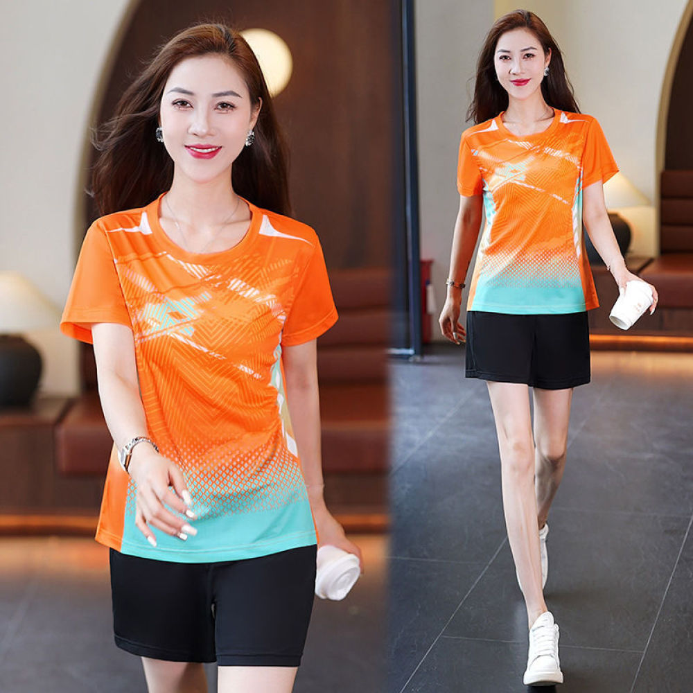 เสื้อยืดวิ่งผู้หญิงแห้งเร็ว ผ้ - Running Gear Plus Size บทวิจารณ์และราคา