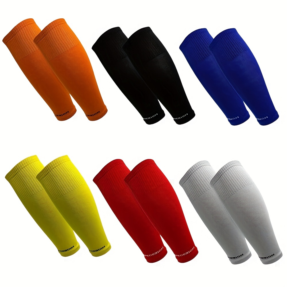 1 คู่ถุงเท้าฟุตบอลแบบบีบอัด, เ - Compression Calf Sleeve บทวิจารณ์และราคา