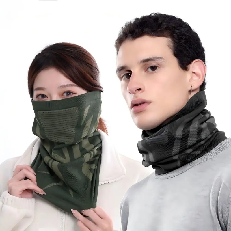 ผ้าพันคอหน้ากากลายม้าลายกันลมแ - Running Gear Plus Size บทวิจารณ์และราคา