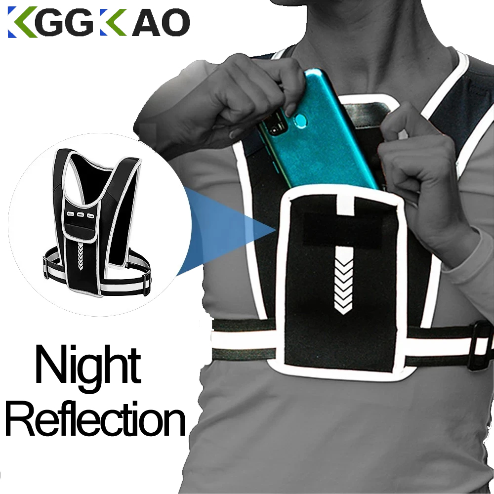 เสื้อกั๊กใส่โทรศัพท์สำหรับผู้ช - Running Gear Satisfy บทวิจารณ์และราคา