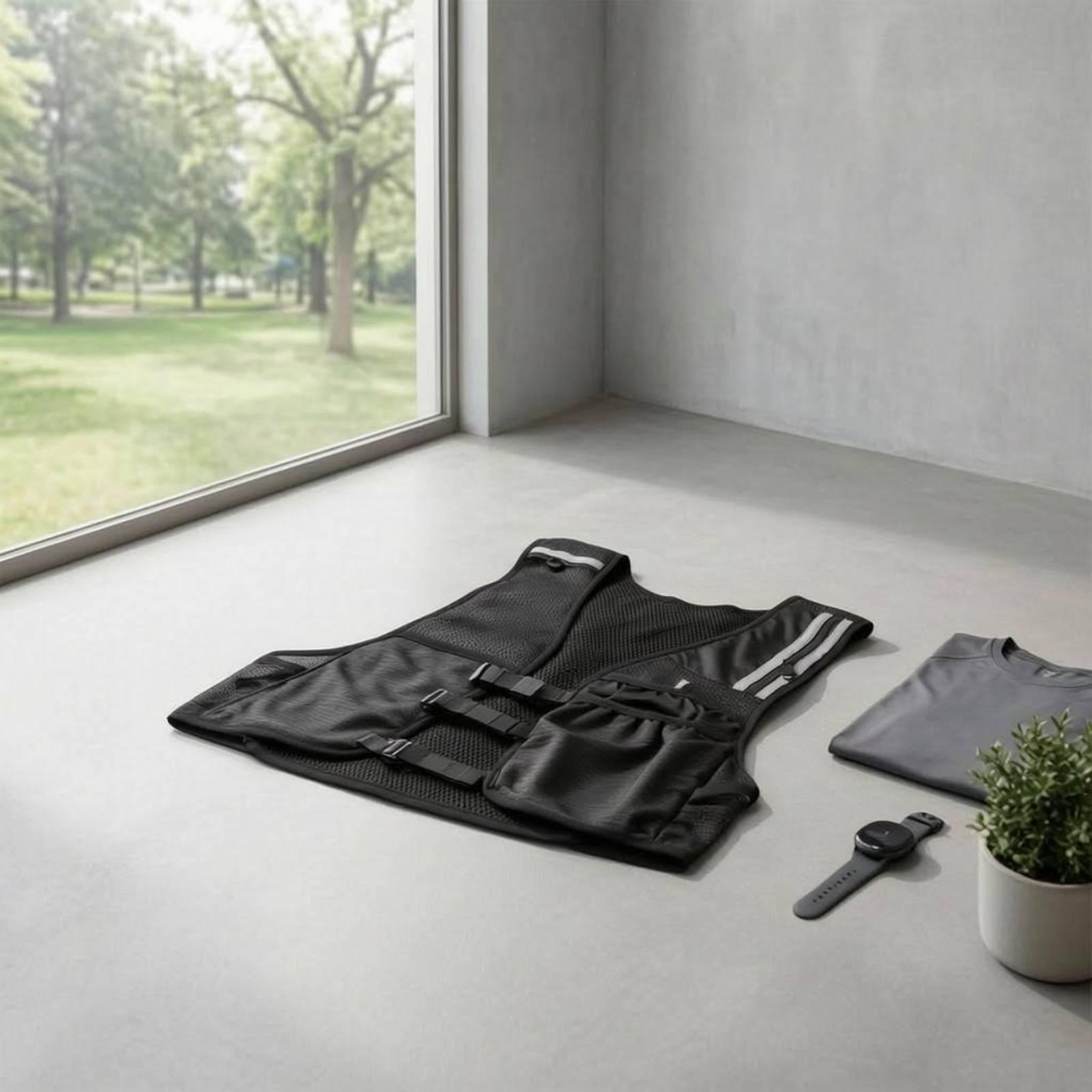 เสื้อกั๊กสำหรับวิ่งกลางแจ้ง อุ - Reflective Running Gear Vest บทวิจารณ์และราคา