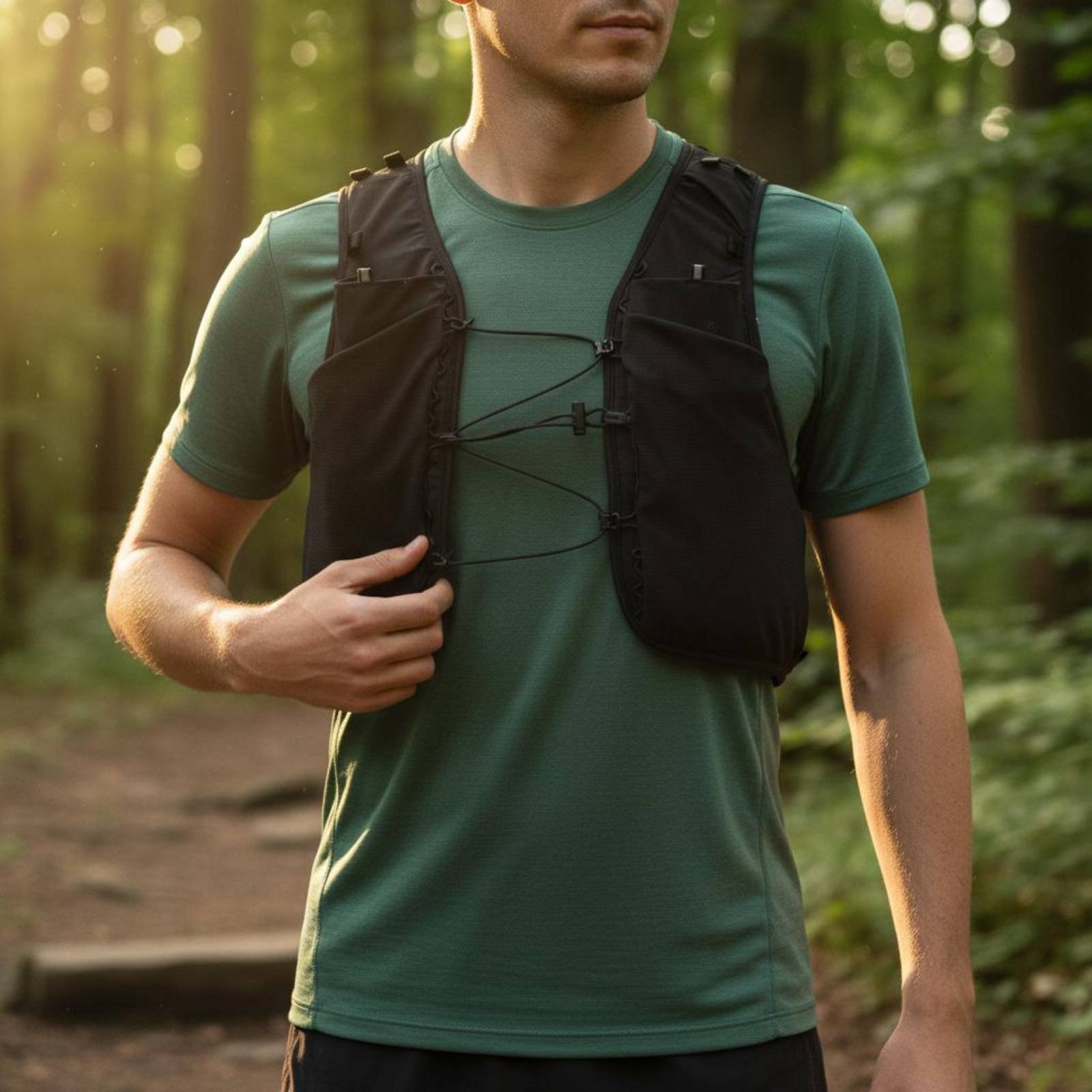 เสื้อกั๊กวิ่งน้ำหนักเบา เสื้อก - Running Gear Satisfy บทวิจารณ์และราคา