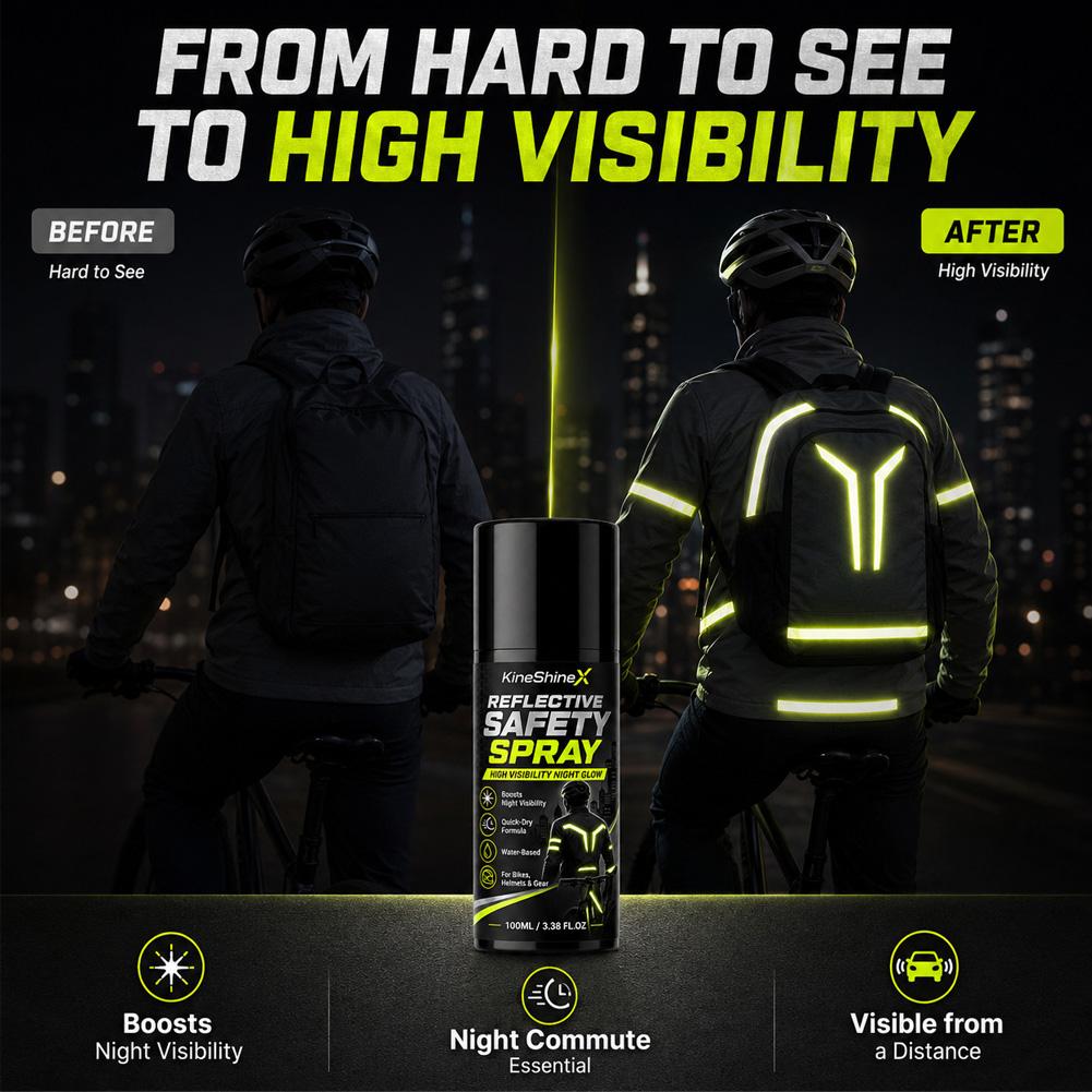 สเปรย์สะท้อนแสงกลางคืนเพื่อควา - Running Visibility Gear บทวิจารณ์และราคา