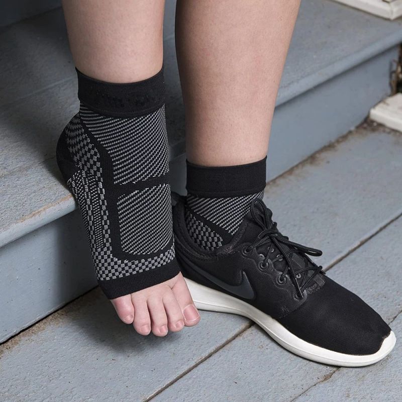 1 คู่กีฬาข้อเท้าสนับสนุนรั้งกา - Compression Calf Sleeve บทวิจารณ์และราคา